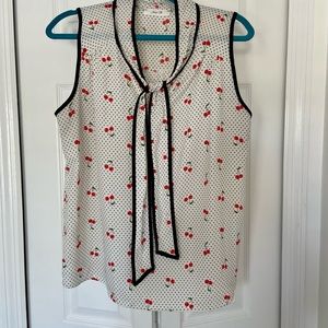 ModCloth cherry blouse